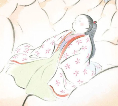El cuento del cortador de bambú, Anónimo japonés: Las lunas que nos acompañan